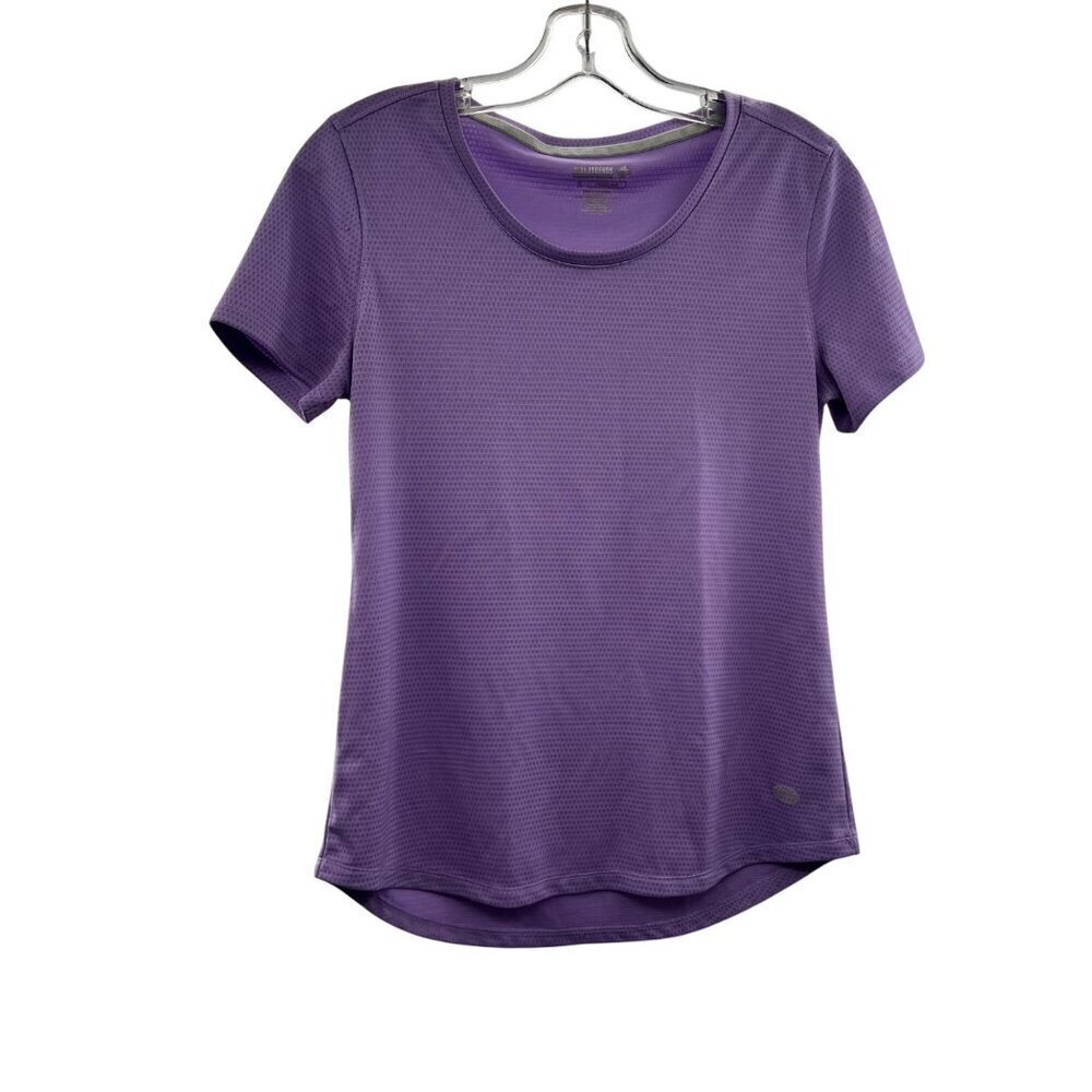Reel Legends Women's Active T-Shirt Purple Size Small